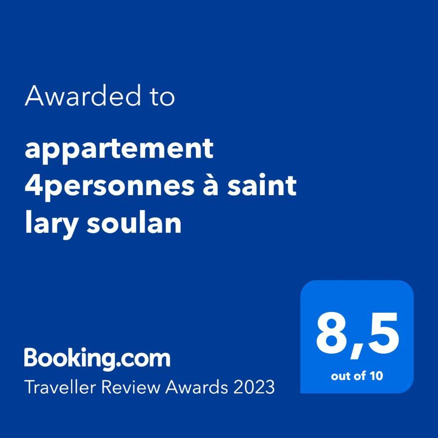 Appartement 4Personnes A Saint Lary Soulan 外观 照片